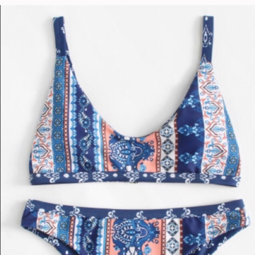 ORNATE PRINTED BIKINI - IN PACKAGING